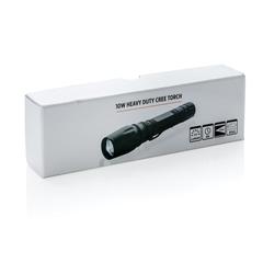 Vue Lampe torche CREE 10 W de couleur noir| Krokrodeal