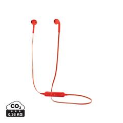 Vue Casque audio pliable Vogue de couleur rouge| Krokrodeal