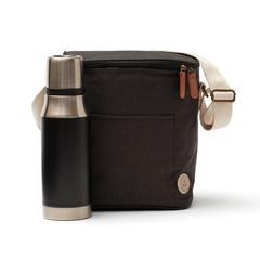 Vue VINGA Sac isotherme Sortino de couleur noir| Krokrodeal