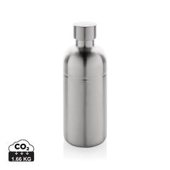 Vue Bouteille pour boisson gazeuse en acier recyclé RCS de couleur gris| Krokrodeal