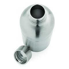 Vue Bouteille pour boisson gazeuse en acier recyclé RCS de couleur gris| Krokrodeal