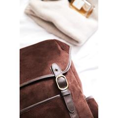 Vue VINGA Sac à dos Hunton de couleur marron| Krokrodeal