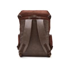 Vue VINGA Sac à dos Hunton de couleur marron| Krokrodeal