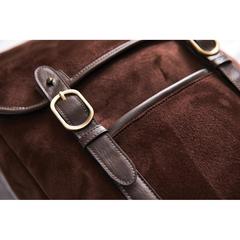 Vue VINGA Sac à dos Hunton de couleur marron| Krokrodeal