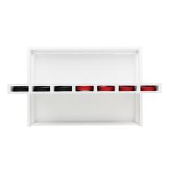 Vue Jeu de Puissance 4 de couleur blanc| Krokrodeal