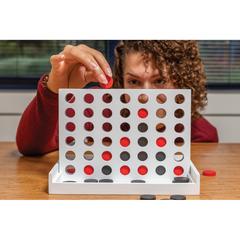 Vue Jeu de Puissance 4 de couleur blanc| Krokrodeal