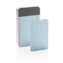Vue Batterie de secours plate 4000mAh de couleur bleu| Krokrodeal