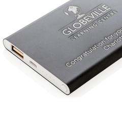 Vue Batterie de secours plate 4000mAh de couleur noir| Krokrodeal