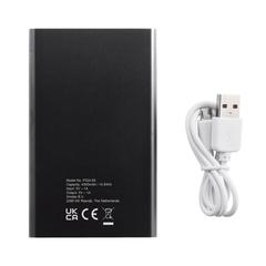 Vue Batterie de secours plate 4000mAh de couleur noir| Krokrodeal