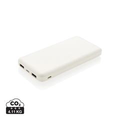 Vue Batterie de secours de poche 10.000 mAh de couleur blanc| Krokrodeal