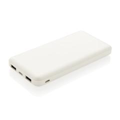 Vue Batterie de secours de poche 10.000 mAh de couleur blanc| Krokrodeal
