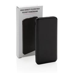 Vue Batterie de secours de poche 10.000 mAh de couleur noir| Krokrodeal