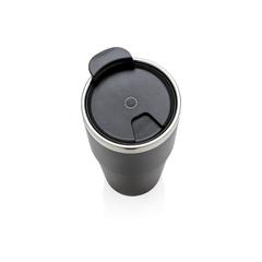 Vue Mug lumineux de couleur noir| Krokrodeal