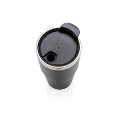 Vue Mug lumineux de couleur noir| Krokrodeal