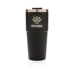 Vue Mug lumineux de couleur noir| Krokrodeal