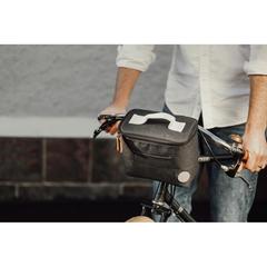 Vue VINGA Sac isotherme à vélo Sortino de couleur noir| Krokrodeal