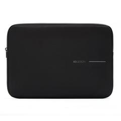 Vue Pochette pour ordinateur portable 16" XD Design de couleur noir| Krokrodeal