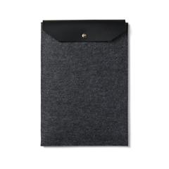 Vue VINGA Pochette pour ordinateur 15" en feutre GRS Albon de couleur noir| Krokrodeal