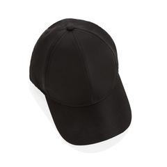 Vue Casquette de sport 6 panneaux en rPET Impact AWARE™ de couleur noir| Krokrodeal