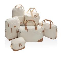 Vue Sac ordinateur Impact AWARE™ en toile 16oz recyclé de couleur blanc| Krokrodeal