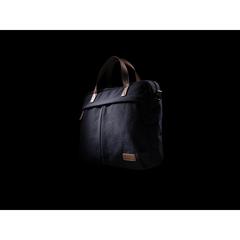 Vue Sac ordinateur Impact AWARE™ en toile 16oz recyclé de couleur noir| Krokrodeal