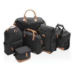 Vue Sac ordinateur Impact AWARE™ en toile 16oz recyclé de couleur noir| Krokrodeal
