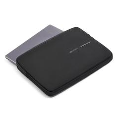 Vue Pochette pour ordinateur portable 14" XD Design de couleur noir| Krokrodeal