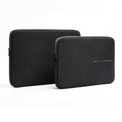Vue Pochette pour ordinateur portable 14" XD Design de couleur noir| Krokrodeal