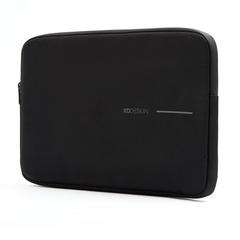 Vue Pochette pour ordinateur portable 14" XD Design de couleur noir| Krokrodeal