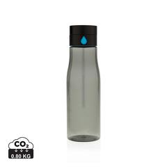 Vue Bouteille en Tritan Aqua de couleur noir| Krokrodeal