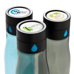 Vue Bouteille en Tritan Aqua de couleur noir| Krokrodeal