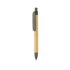 Vue Stylo écriture responsable avec baril en papier recyclé de couleur vert| Krokrodeal