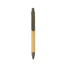 Vue Stylo écriture responsable avec baril en papier recyclé de couleur vert| Krokrodeal