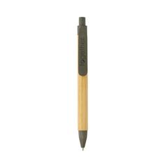 Vue Stylo écriture responsable avec baril en papier recyclé de couleur vert| Krokrodeal