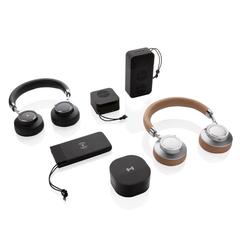 Vue Casque audio Aria de couleur noir| Krokrodeal