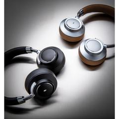 Vue Casque audio Aria de couleur noir| Krokrodeal
