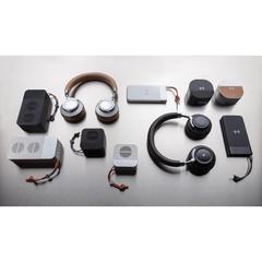 Vue Casque audio Aria de couleur noir| Krokrodeal