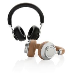 Vue Casque audio Aria de couleur noir| Krokrodeal