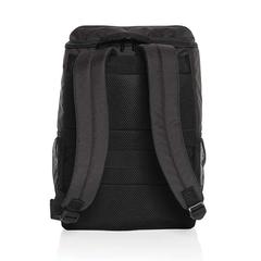 Vue Sac à dos accès facile ordinateur 15." Swiss Peak AWARE™ de couleur noir| Krokrodeal
