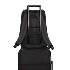 Vue Sac à dos accès facile ordinateur 15." Swiss Peak AWARE™ de couleur noir| Krokrodeal