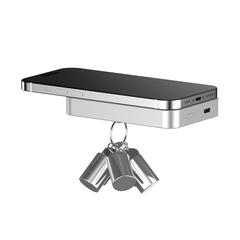 Vue Powerbank 5000mAh en plastique/alu RCS Urban Vitamin Malibu de couleur gris| Krokrodeal