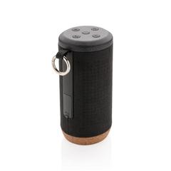 Vue Enceinte en liège 10W Baia de couleur noir| Krokrodeal