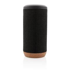 Vue Enceinte en liège 10W Baia de couleur noir| Krokrodeal
