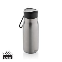 Vue Mini bouteille de voyage 150ml en acier RCS Avira Ain de couleur gris| Krokrodeal