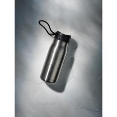 Vue Mini bouteille de voyage 150ml en acier RCS Avira Ain de couleur gris| Krokrodeal