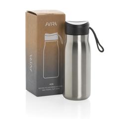 Vue Mini bouteille de voyage 150ml en acier RCS Avira Ain de couleur gris| Krokrodeal