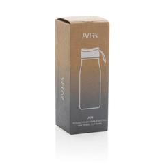 Vue Mini bouteille de voyage 150ml en acier RCS Avira Ain de couleur gris| Krokrodeal