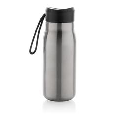 Vue Mini bouteille de voyage 150ml en acier RCS Avira Ain de couleur gris| Krokrodeal