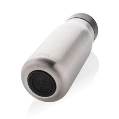 Vue Mini bouteille de voyage 150ml en acier RCS Avira Ain de couleur gris| Krokrodeal