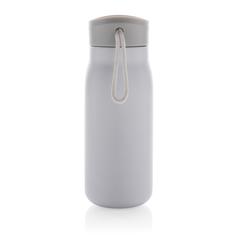 Vue Mini bouteille de voyage 150ml en acier RCS Avira Ain de couleur blanc| Krokrodeal